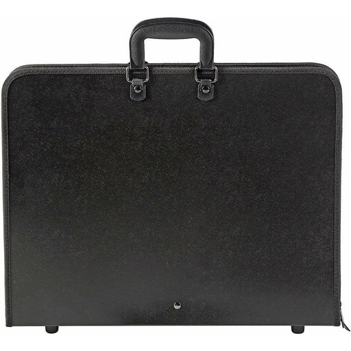 Carpeta cremallera con asas Goldline polipropileno negra A2 CLAIRE FONTAINE CENTROARTESANO