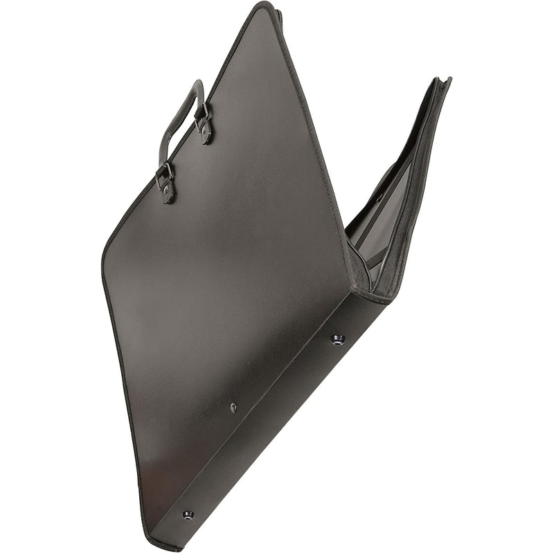 Carpeta cremallera con asas Goldline polipropileno negra A2 CLAIRE FONTAINE CENTROARTESANO