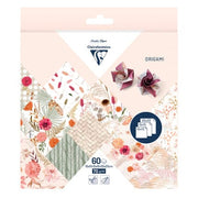 Papel origami 10x10cm, 15x15cm 20x20cm 70gr 60 hojas 95371c CLAIRE FONTAINE CENTROARTESANO