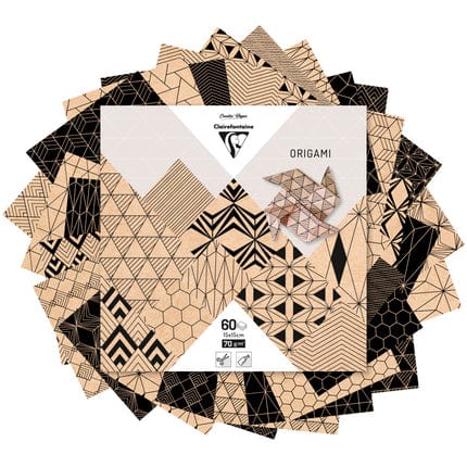 Papel origami 15x15cm 70gr 60 hojas 95350C CLAIRE FONTAINE CENTROARTESANO