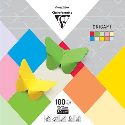 Papel origami 20x20cm 80gr 100 hojas 95007c CLAIRE FONTAINE CENTROARTESANO