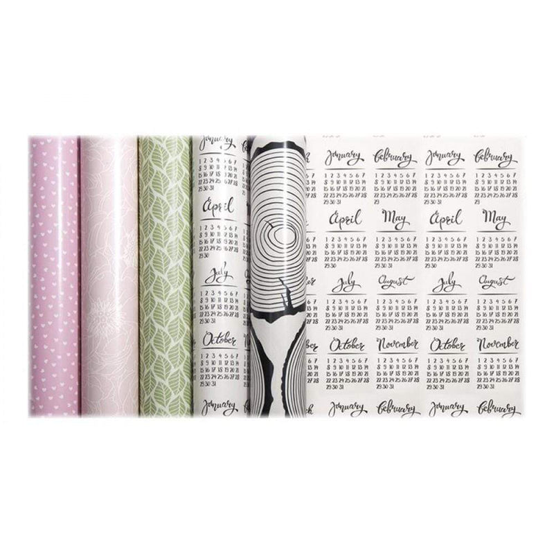 Papel regalo clairefontaine 2mx0.70m 80gr 201972C calendario CLAIRE FONTAINE CENTROARTESANO