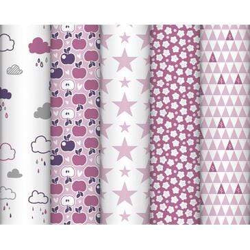 Papel regalo clairefontaine 2mx0.70m 80gr 223712C infancia rosa CLAIRE FONTAINE CENTROARTESANO