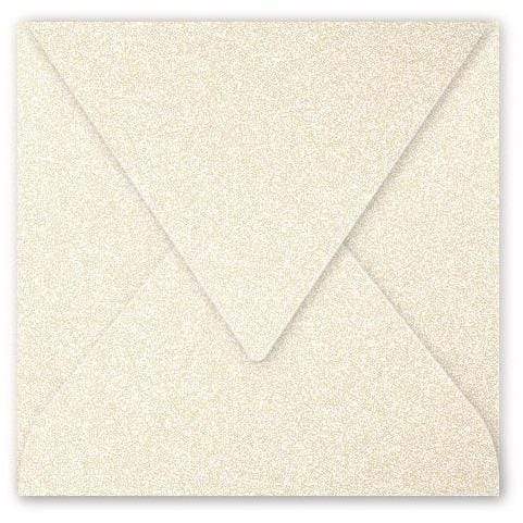 Paq.x20 Pollen sobres 16.5x16.5 crema metal 50043 CLAIREFONTAINE CENTROARTESANO