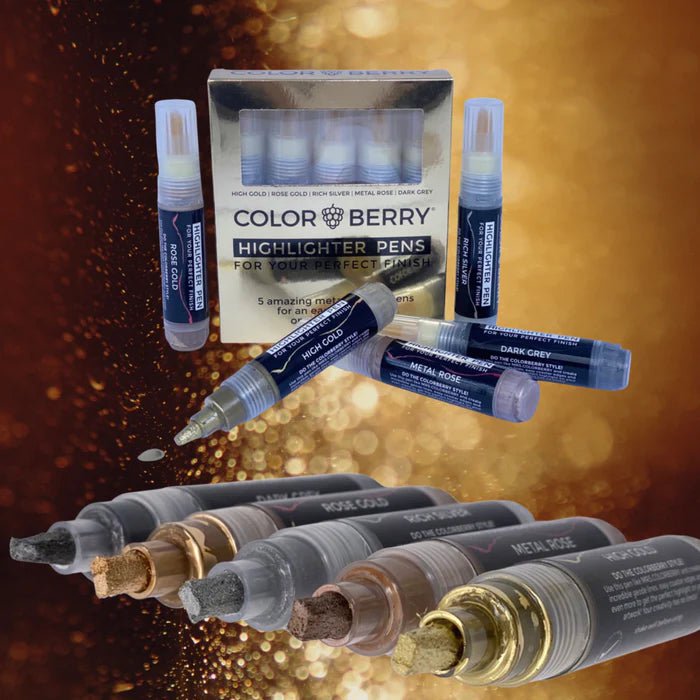 Colorberry Highlighter Pens COLORBERRY CENTROARTESANO