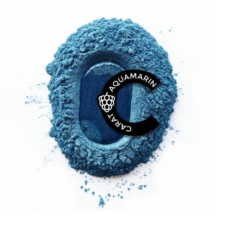 Colorberry Royal Pearlescent Pigment Powder 50g Aquamarine COLORBERRY CENTROARTESANO