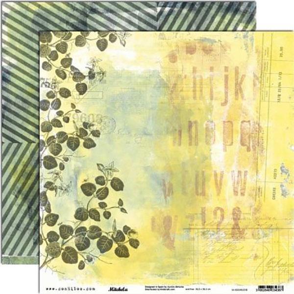 Con hilos papel scrap 30x30 mitchela CONHILOS CENTROARTESANO