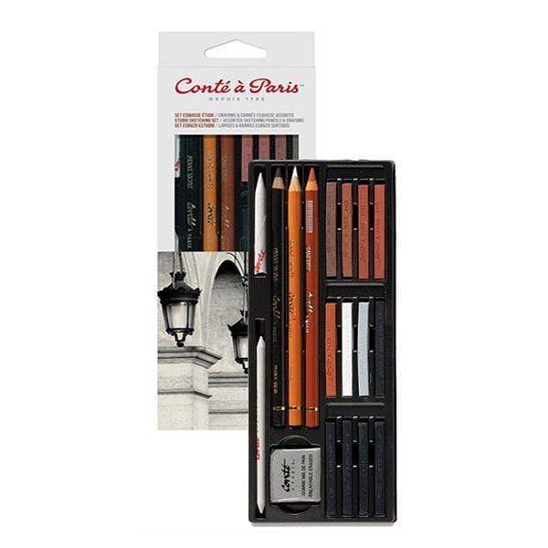 Conte set esbozo lapices y barras esbozo surtidos C50127 CONTE Oferta CENTROARTESANO
