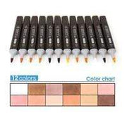 Copic ciao set 12 rotuladores tonos piel COPIC CIAO Oferta CENTROARTESANO