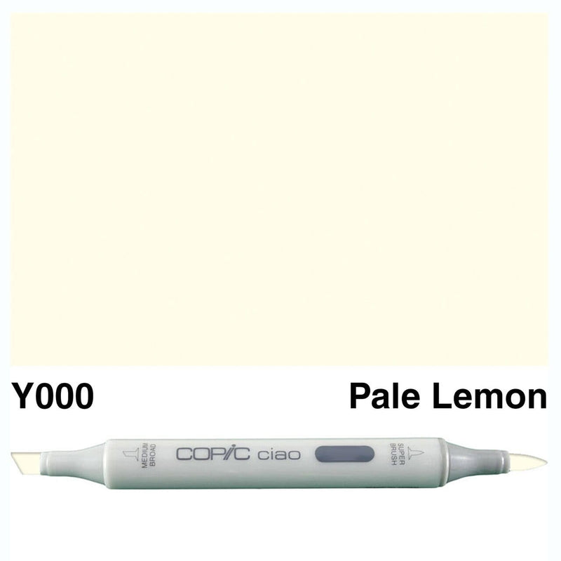 Copic Ciao Y000 pale lemon