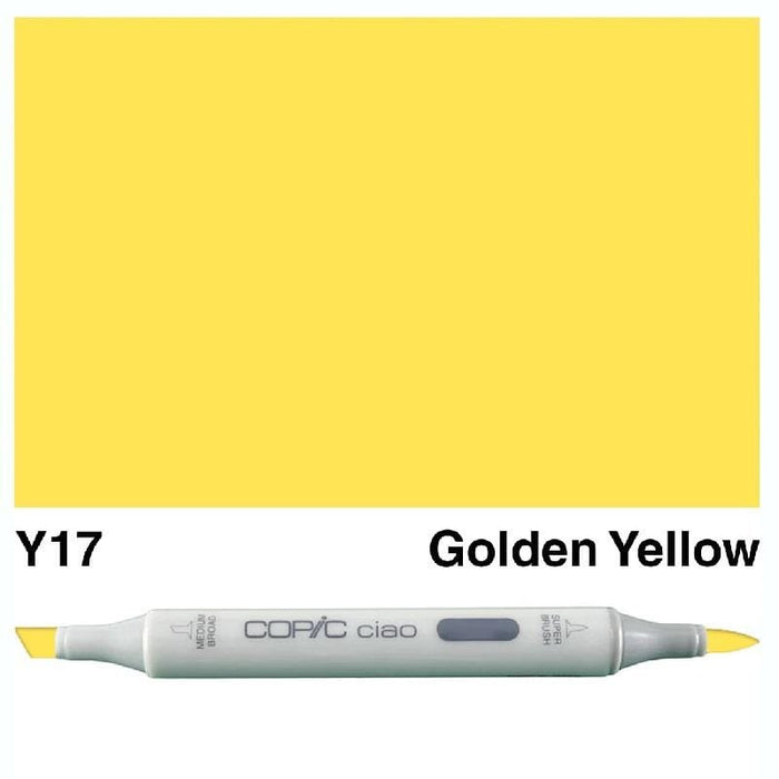 Copic Ciao Y17 golden yellow