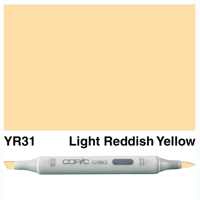 Copic Ciao YR31 lightreddish yellow