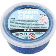 Foam Clay 35gr glitter 788850 azul oscuro FOAM CLAY CENTROARTESANO