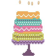 diamond dotz medidas Kit de tarjeta tarta de cumpleaños CREATIV CENTROARTESANO