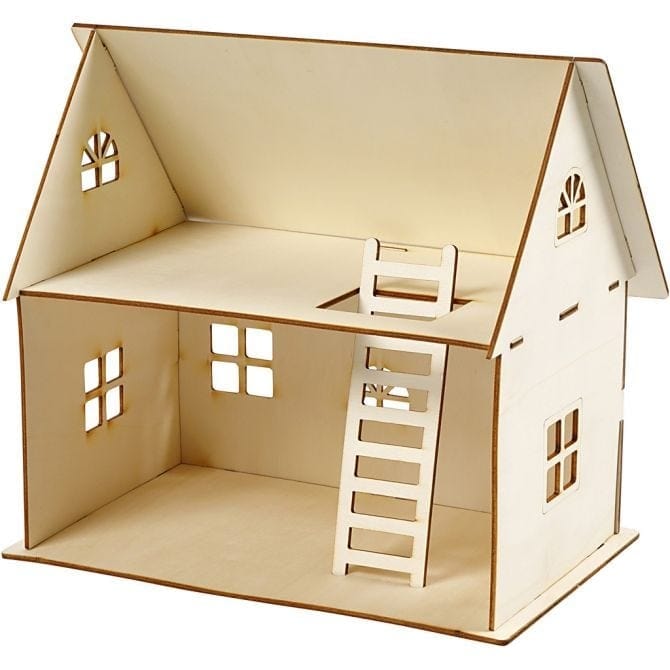 kit construccion 3D casa de muñecas 57879 CREATIV CENTROARTESANO