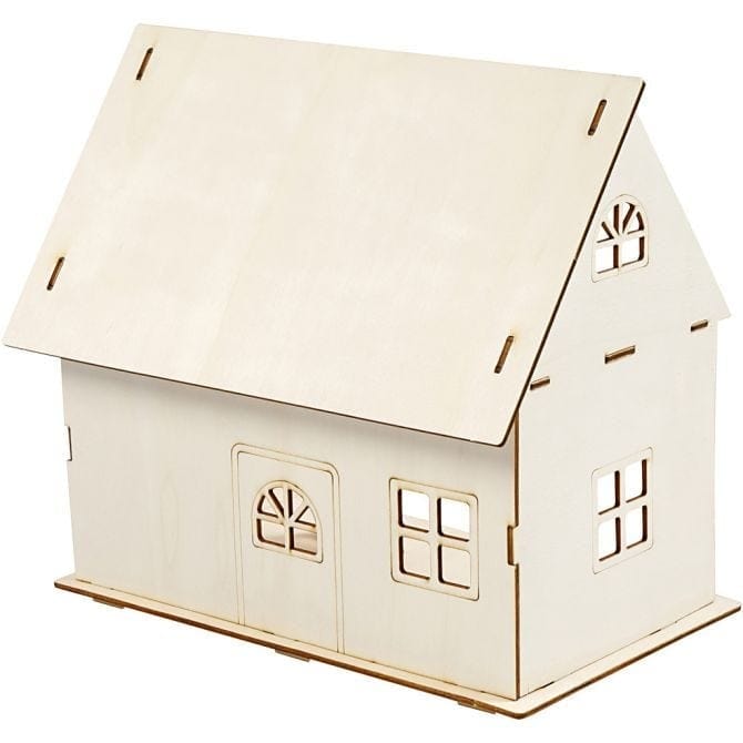 kit construccion 3D casa de muñecas 57879 CREATIV CENTROARTESANO