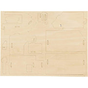 kit construccion 3D casa madera 57875 CREATIV CENTROARTESANO