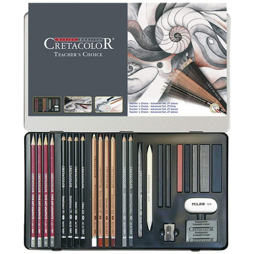 Cretacolor caja madera ref 40041 passion box articulos grafito 25ud CRETACOLOR CENTROARTESANO