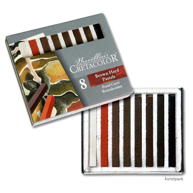 Cretacolor caja pasteles carre cretas marrones 8ud 48408 CRETACOLOR CENTROARTESANO