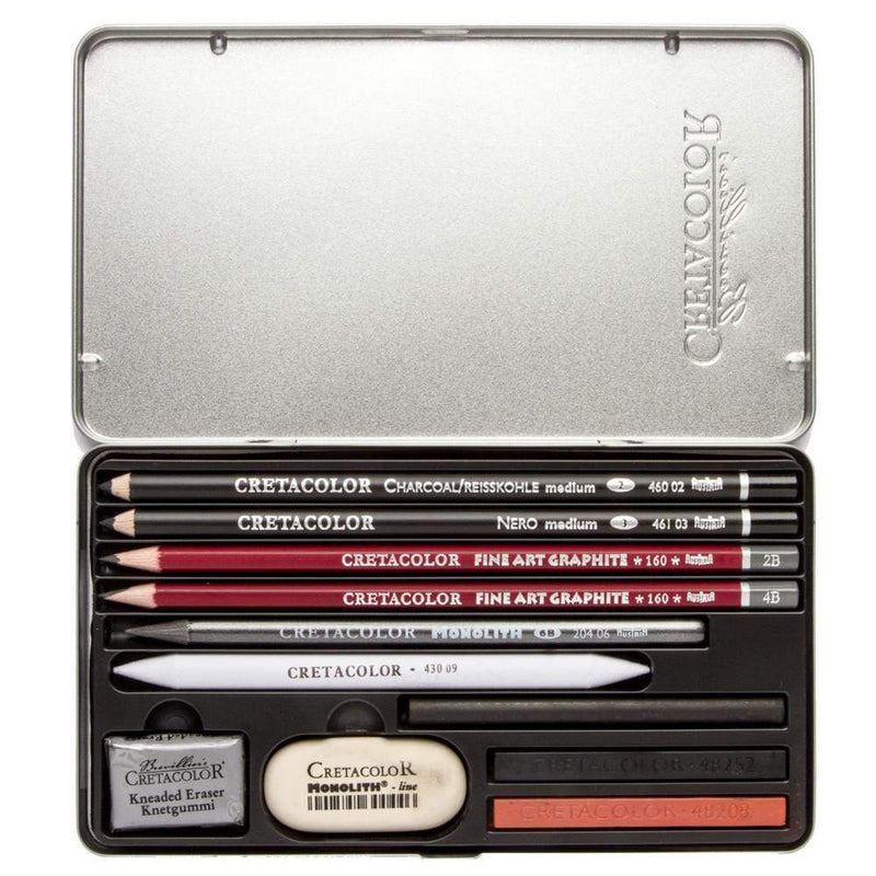 Cretacolor estuche metalico ref 40032 teachers choice 11ud CRETACOLOR CENTROARTESANO