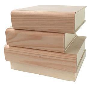 Caja 3 libros desigual DAYKA CENTROARTESANO