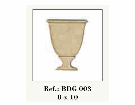 dayka BDG-003 silueta macetero 8, 5x10 DAYKA CENTROARTESANO