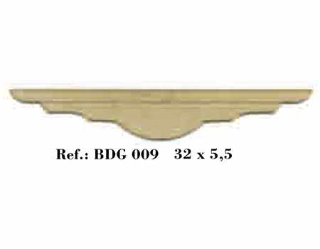 Dayka BDG-009 silueta repisa 32x5, 5 DAYKA CENTROARTESANO