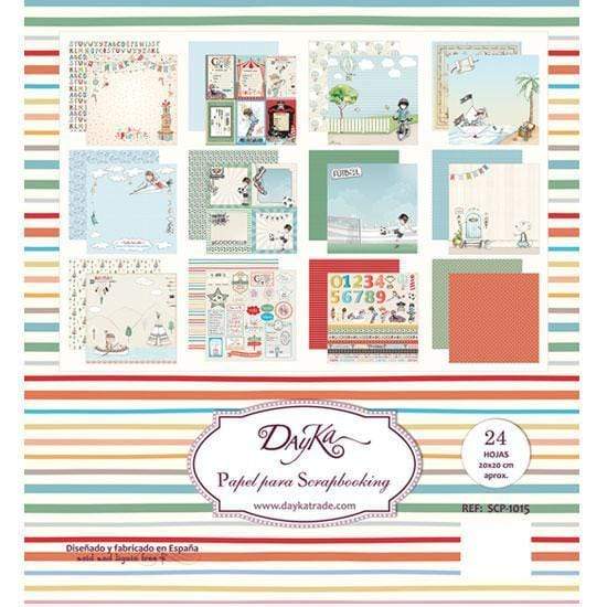 Dayka bloc scp-1015 scrap 24H 8x8 niño momentos inolvidables DAYKA CENTROARTESANO