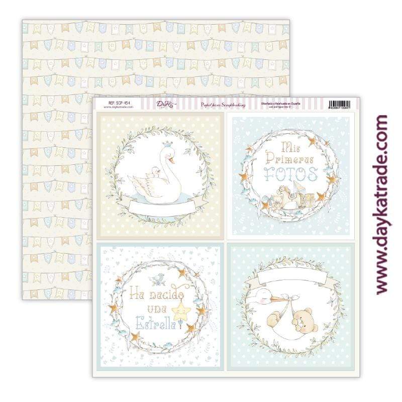 Dayka bloc SCP-3038 24h 30x30 Ha nacido una Estrella Niño DAYKA CENTROARTESANO