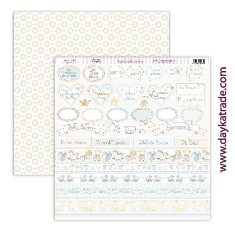 Dayka bloc SCP-3038 24h 30x30 Ha nacido una Estrella Niño DAYKA CENTROARTESANO