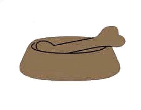 Dayka BOL-001 silueta bol hueso pequeño DAYKA CENTROARTESANO