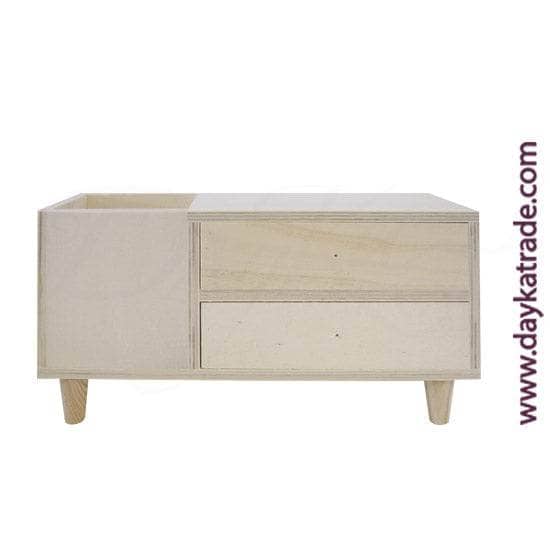 Dayka caja patas 2 cajones 1 hueco 0431018 DAYKA CENTROARTESANO