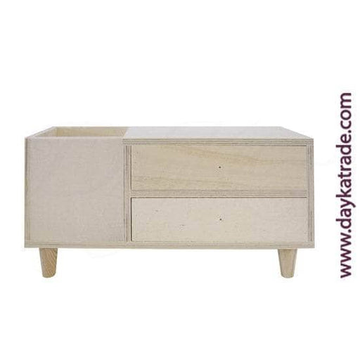 Dayka caja patas 2 cajones 1 hueco 0431018 DAYKA CENTROARTESANO