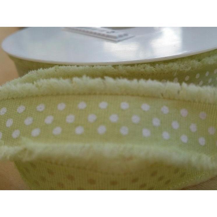 Dayka cinta verde topos blancos 18mm DAYKA CENTROARTESANO