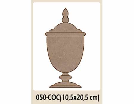 Dayka COC-050 silueta bombonera 12x20.5cm DAYKA CENTROARTESANO