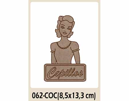 dayka COC-062 chica cepillo 13, 3x8, 5 DAYKA CENTROARTESANO