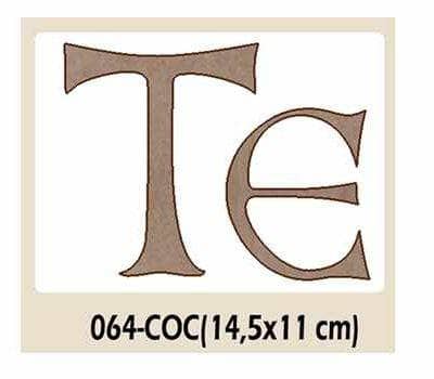 Dayka COC-064 silueta letras te DAYKA CENTROARTESANO