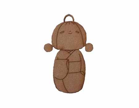 dayka dolly-004LL  llavero samuray DAYKA CENTROARTESANO