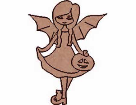 Dayka DOLLY-127 bruja murcielago 127 DAYKA CENTROARTESANO