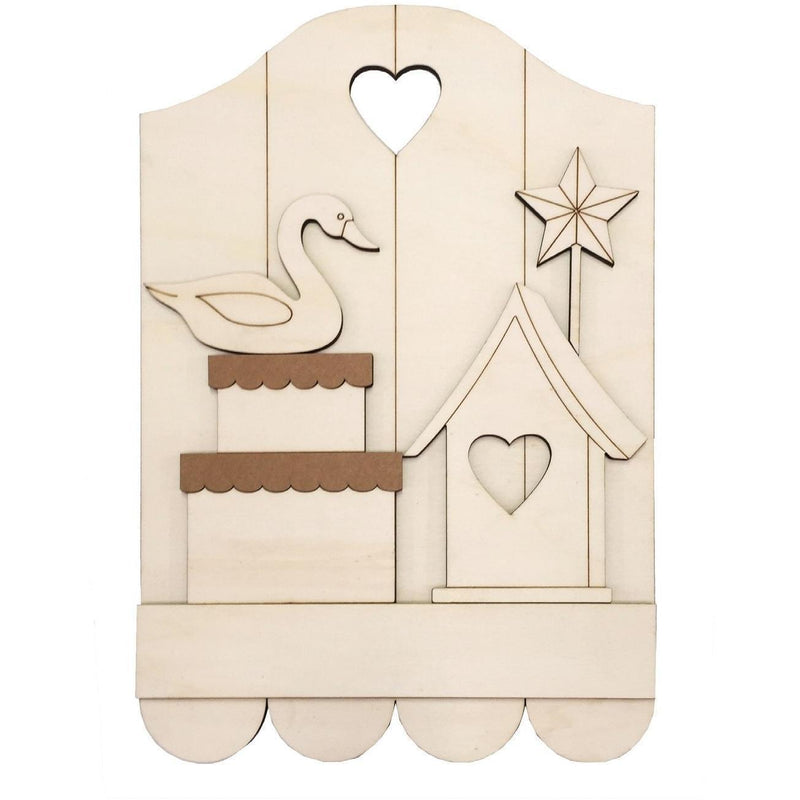 Dayka kit-163P cisne cajita 39X27 DAYKA CENTROARTESANO