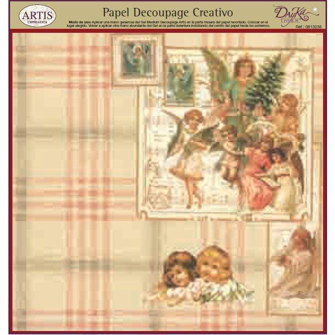 Dayka papel decoupage 0813238 DAYKA CENTROARTESANO