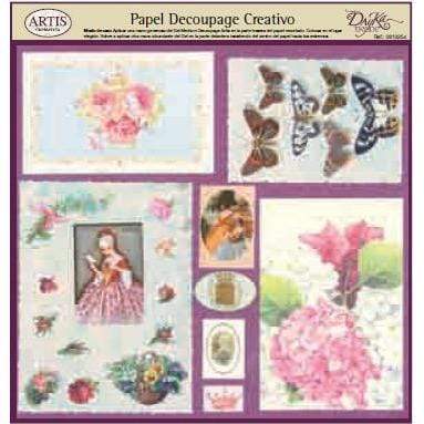 Dayka papel decoupage 0813254 DAYKA CENTROARTESANO