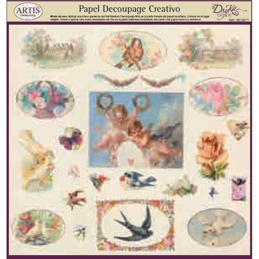 Dayka papel decoupage 0813271 DAYKA CENTROARTESANO