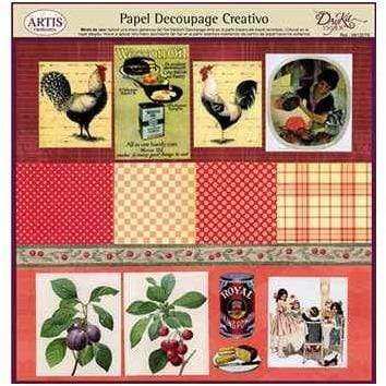 Dayka papel decoupage 0813279 DAYKA CENTROARTESANO