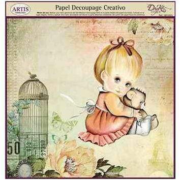 Dayka papel decoupage 0813325 DAYKA CENTROARTESANO