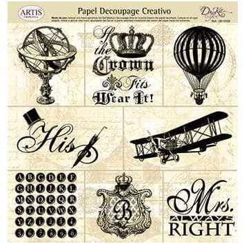 Dayka papel decoupage 0813338 DAYKA CENTROARTESANO