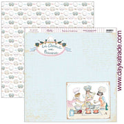 Dayka papel scrap bloc 24h 30x30 SCP3027 La cocina me facina DAYKA CENTROARTESANO