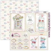 Dayka papel scrap bloc 24h 30x30 SCP3027 La cocina me facina DAYKA CENTROARTESANO