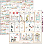 Dayka papel scrap bloc 24h 30x30 SCP3027 La cocina me facina DAYKA CENTROARTESANO