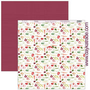 Dayka papel scrap bloc 24h 30x30 SCP3027 La cocina me facina DAYKA CENTROARTESANO